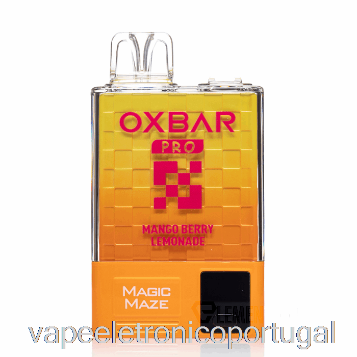 Vape Eletrônico Oxbar Magic Maze Pro 10000 Descartável Mango Berry Limonada - Suco De Vagem